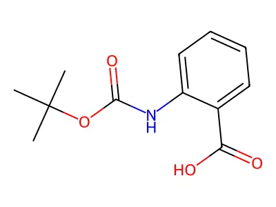 Boc-2-Abz-OH structure