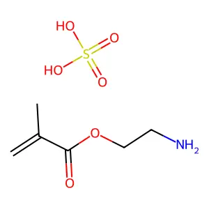 氨基乙基甲基丙烯酸酯硫酸盐 structure