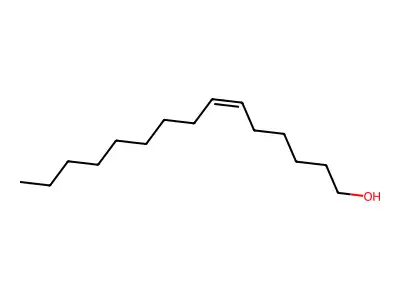 (Z)6-Pentadecen-1-ol structure