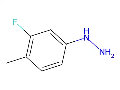 (3-Fluoro-4-methylphenyl)hydrazine structure