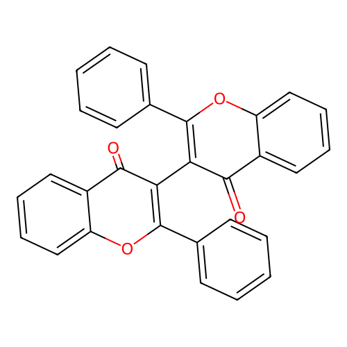 Biflavone structure