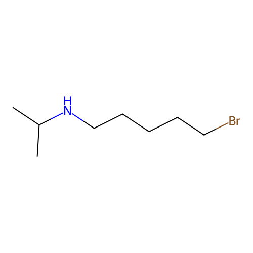 5-溴-N-丙-2-基戊-1-胺 structure