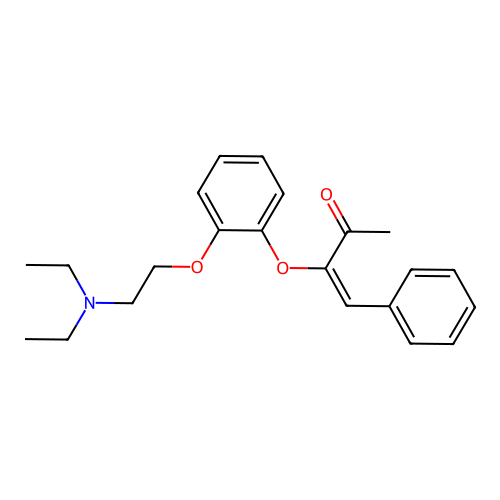 Zocainone structure
