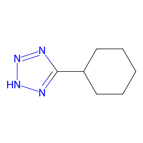 5-Cyclohexyl-2h-tetrazole structure