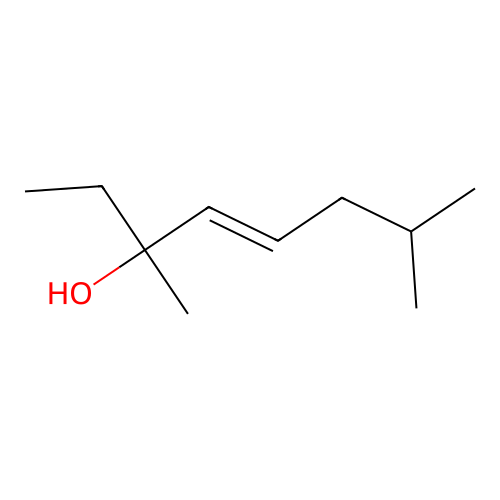 4-Octen-3-ol, 3,7-dimethyl-, (4E)- structure