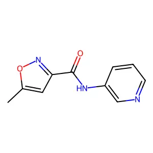 5-甲基-N-(3-吡啶基)-3-异噁唑甲酰胺 structure