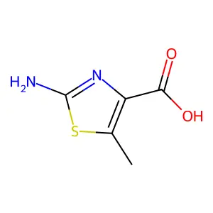2-amino-5-methyl-1,3-thiazole-4-carboxylic Acid structure