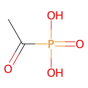 乙酰膦酸 structure