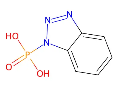 1H-Benzotriazol-1-ylphosphonic acid structure