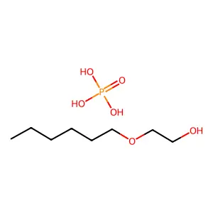 2-(己氧基)乙醇磷酸酯 structure