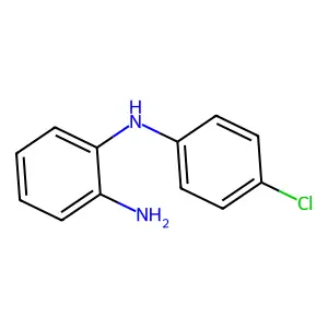 N-(4-chlorophenyl)benzene-1,2-diamine structure