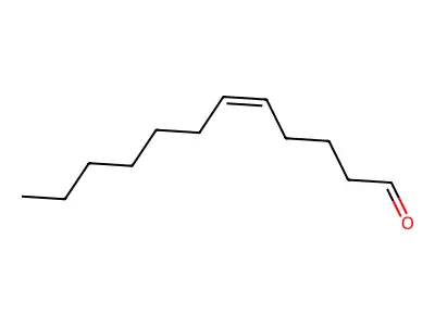 cis-Dodec-5-enal structure