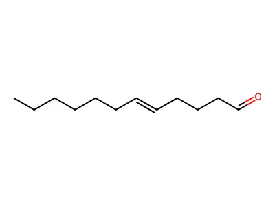 5-Dodecenal, (5E)- structure