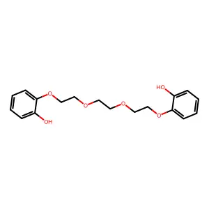 2-(2-{2-[2-(2-Hydroxyphenoxy)ethoxy]ethoxy}ethoxy)phenol structure