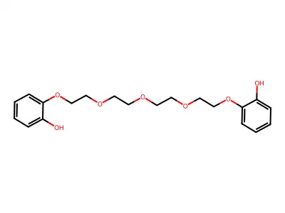 2-[2-(2-{2-[2-(2-Hydroxyphenoxy)ethoxy]ethoxy}ethoxy)ethoxy]phenol structure
