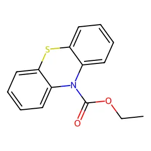 ethyl 10H-phenothiazine-10-carboxylate structure
