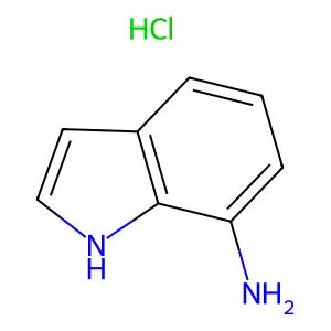 1H-Indol-7-amine, hydrochloride (1:1) structure
