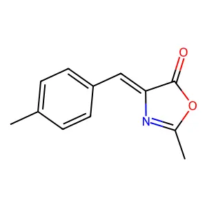 5(4H)-Oxazolone, 2-methyl-4-[(4-methylphenyl)methylene]- structure