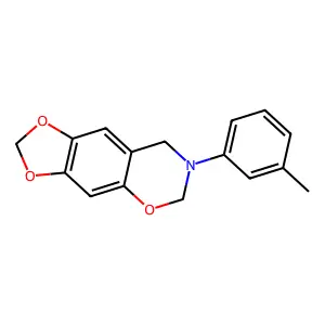 7-(3-Methylphenyl)-6,8-dihydro-[1,3]dioxolo[4,5-g][1,3]benzoxazine structure