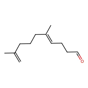 5,9-Dimethyldeca-4,9-dienal structure