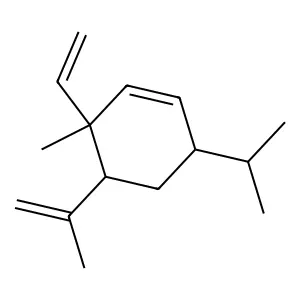 Elemene hydrocarbons structure
