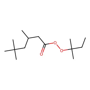 1,1-Dimethylpropyl 3,5,5-trimethylperoxyhexanoate structure