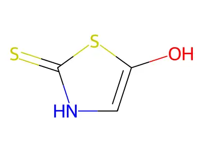 5-hydroxy-3H-1,3-thiazole-2-thione structure