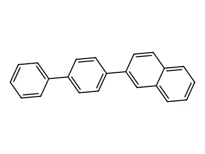 2-(4-Phenylphenyl)naphthalene structure