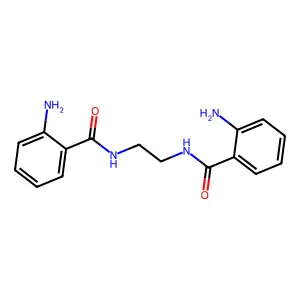 Benzamide, N,N'-1,2-ethanediylbis[2-amino- structure