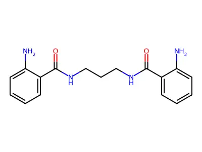 Benzamide, N,N'-1,3-propanediylbis[2-amino- structure