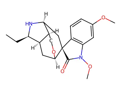Gelsedine, 11-methoxy- structure