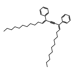 1,1'-(Hexacosa-11,15-dien-13-yne-12,15-diyl)dibenzene structure