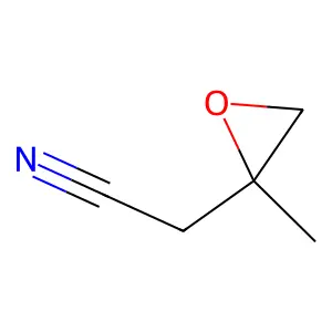 2-(2-Methyloxiran-2-yl)acetonitrile structure