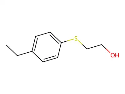 4-Ethylphenylthioethanol structure