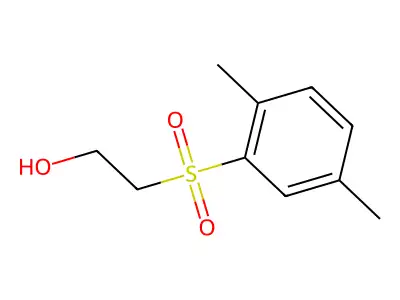 2,5-Dimethylphenylsulfonylethanol structure