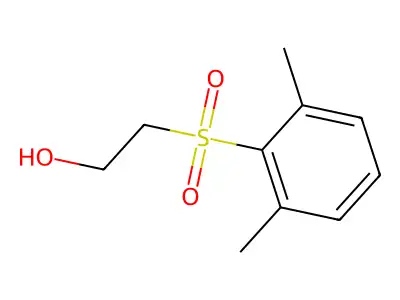 2,6-Dimethylphenylsulfonylethanol structure