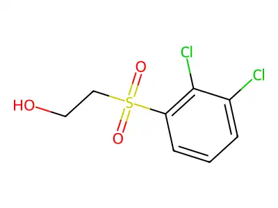 2,3-Dichlorophenylsulfonylethanol structure