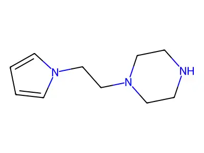 1-(2-Pyrrol-1-yl-ethyl)piperazine structure