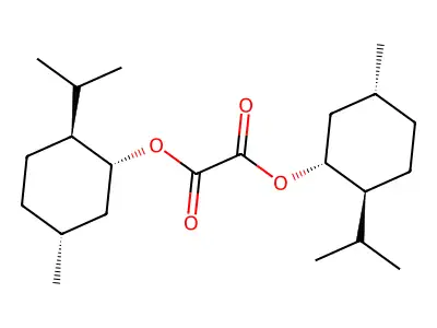 草酸二薄荷酯 structure