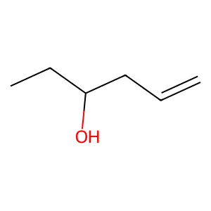 Hex-5-en-3-ol structure