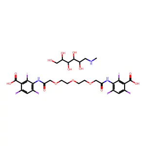 Iotroxate meglumine structure