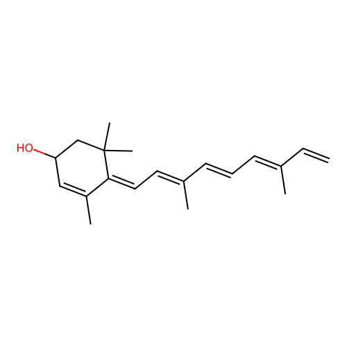 Anhydrovitamin A(2) structure