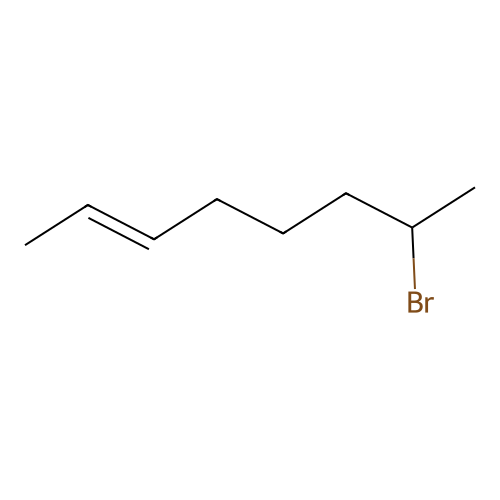 (E)-7-bromooct-2-ene structure