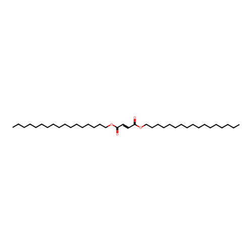 diheptadecyl (E)-but-2-enedioate structure