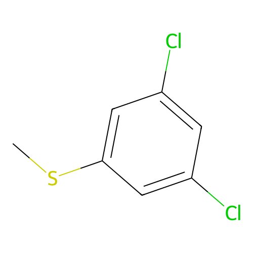 3,5-Dichlorophenyl methyl sulfide structure