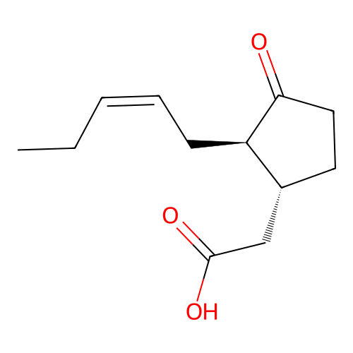 茉莉酮酸 structure