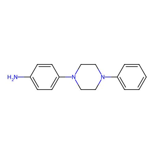 4-(4-Phenylpiperazin-1-yl)aniline structure