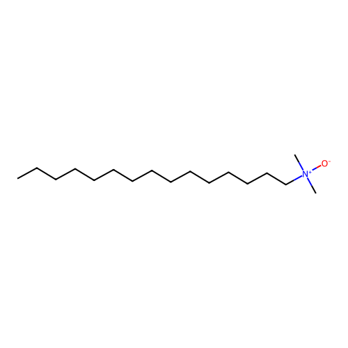 1-Pentadecanamine, N,N-dimethyl-, N-oxide structure