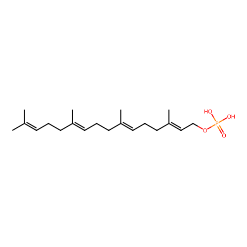 Geranylgeraniol monophosphate structure
