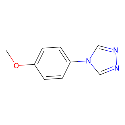 4-(4-methoxyphenyl)-4H-1,2,4-triazole structure